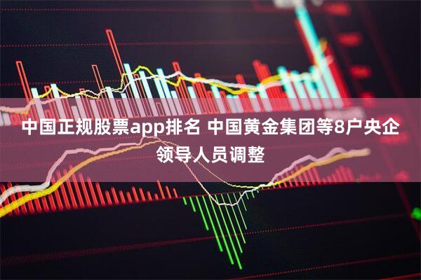 中国正规股票app排名 中国黄金集团等8户央企领导人员调整